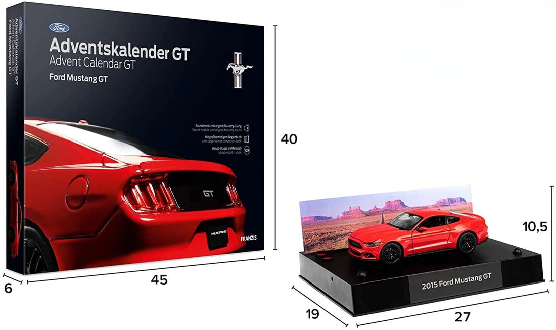 Ford Mustang Advent Calender 1:24