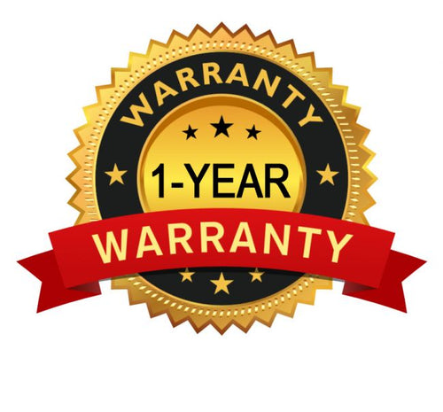 1 Year Warranty