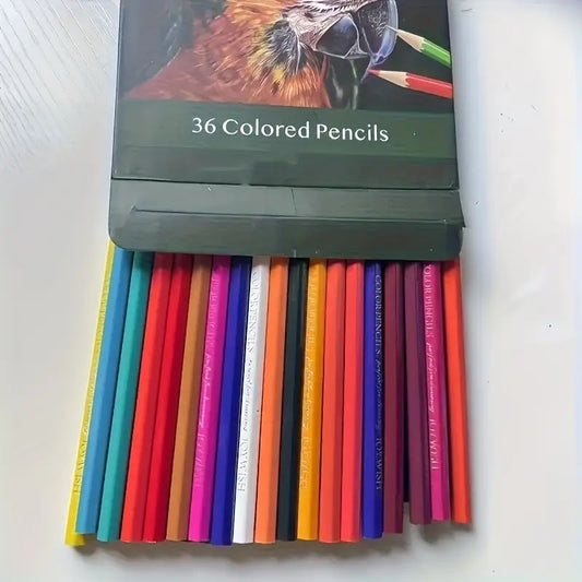 Premium Artist Oil‑Based Pencil Set – 36 Vibrant Colors