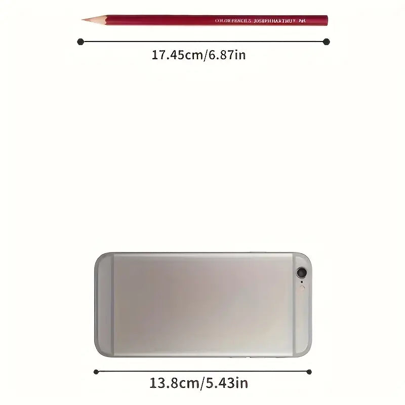 Premium Artist Oil‑Based Pencil Set – 36 Vibrant Colors